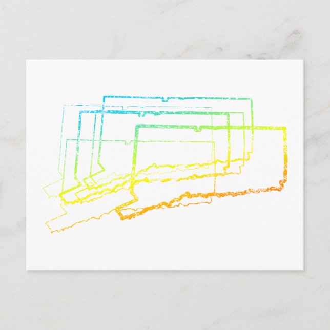 Bindehautblur Postkarte (Vorderseite)