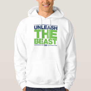 Binden Sie das Tier los Hoodie