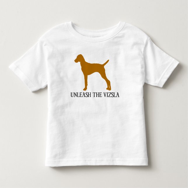 BINDEN SIE DAS VIZSLA LOS KLEINKIND T-SHIRT (Vorderseite)