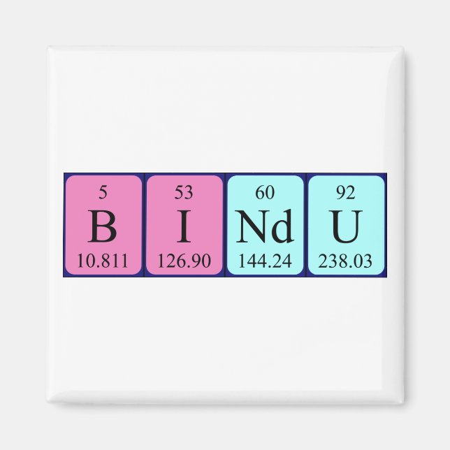 Bindender Periodenmagnet Magnet (Vorne)