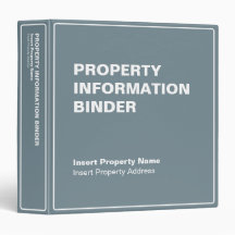 Binder mit Informationen zu bearbeitbaren Eigensch