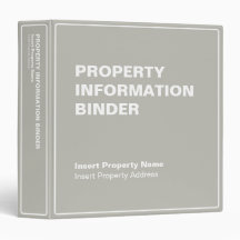Binder mit Informationen zu bearbeitbaren Eigensch