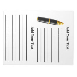 Binder-Notebook-Notizblock-Beilage Notizblock