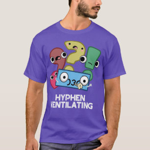 Bindestrich Lüftung Niedliche Zeichensetzung Puppe T-Shirt