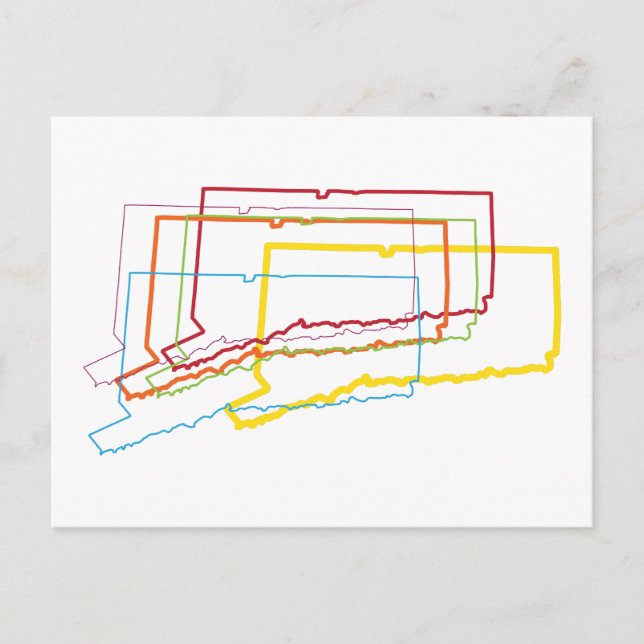 Bindestrich Postkarte (Vorderseite)
