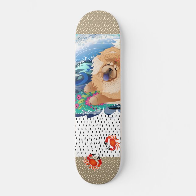 BINDI CHOWABUNGA - Chow Skateboarddeck/Räder wähle Skateboard (Vorderseite)
