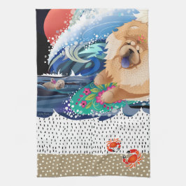 BINDI CHOWABUNGA - Küchen- oder Hundehandtuch Handtuch