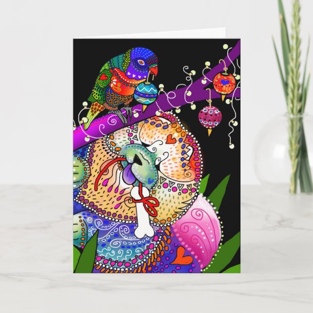 BINDI CHOWLIDAY-Karten Karte (Vorderseite)