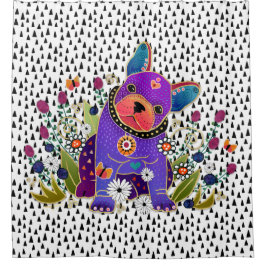 BINDI FRENCHIE Duschvorhang