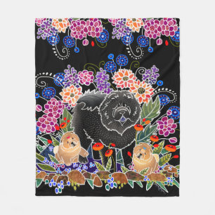 BINDI GARTEN-PARTY - Fleece Throw