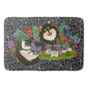 BINDI LAPPY - Finnische Lapphund Kisten-Badmatte Badematte