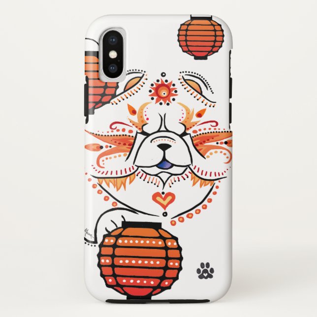 BINDI MI TANG Chow - IPHONE X case (Rückseite)