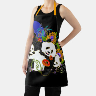 BINDI PANDA FAMILIE Schürze