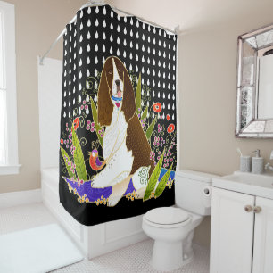 BINDI SPRINGERSPANIEL - Dusche curtian Duschvorhang