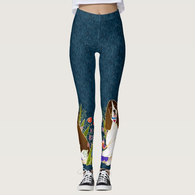 BINDI SPRINGERSPANIEL -   Leggings (Vorderseite)