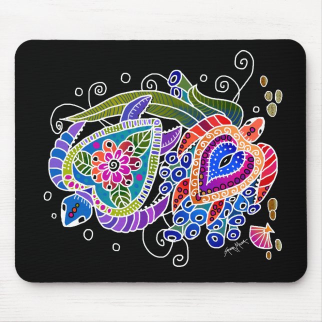 BINDI TURTLE mousepad - Anpassen der Hintergrundfa (Vorne)