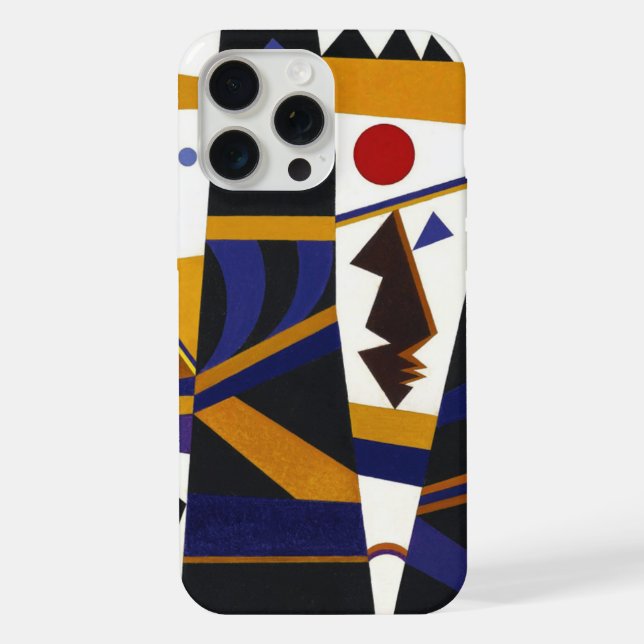 Bindung von Kandinsky, 1932  iPhone 15 Pro Max Hülle (Rückseite)