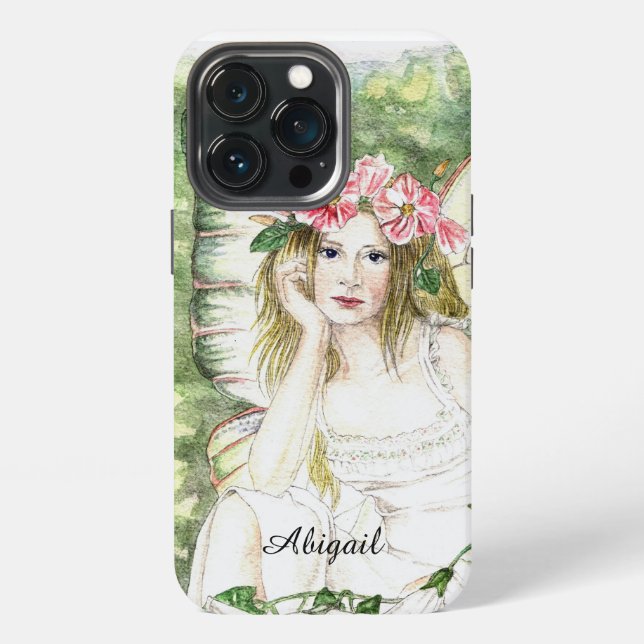 Bindweed Blume Fairy iPhone Case 13 Pro Hülle (Hinten)