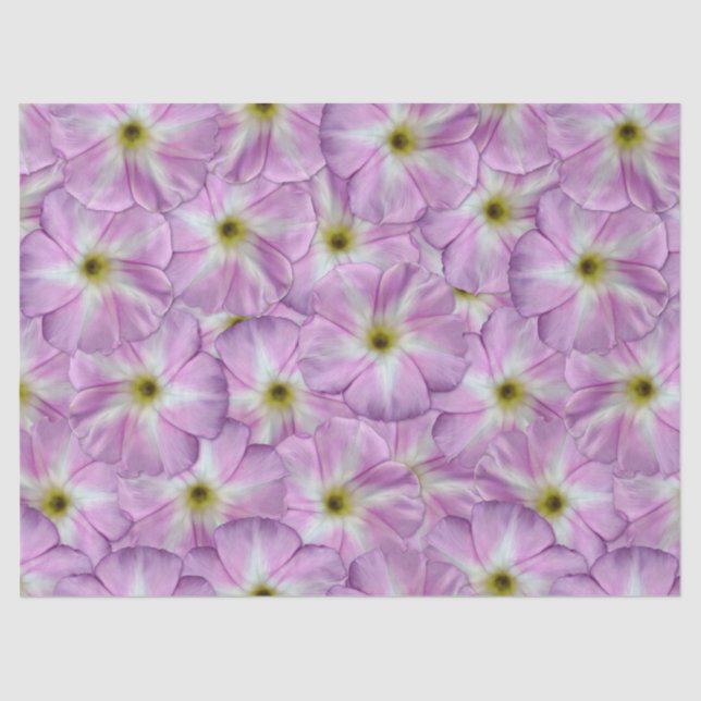 Bindweed Seamless Pattern Seidenpapier (Vorderseite)