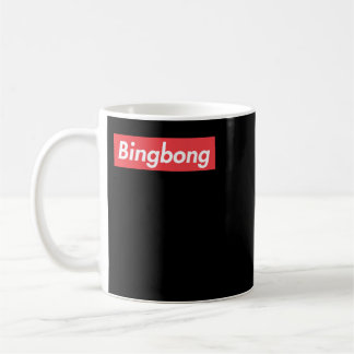 Bing Bong Box Logo - BOGO NYC Sidetalk New York Kaffeetasse