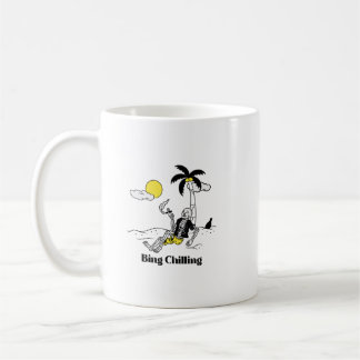 Bing Chilling Skeleton Kaffeetasse