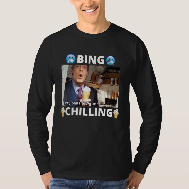 Bing Shi Ling Bing Chilling John Xina Ice Cream Ch T-Shirt (Vorderseite)
