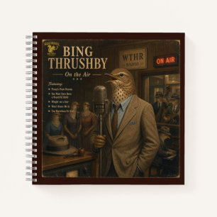 Bing Thrushby Album: eine Parodie Notizbuch