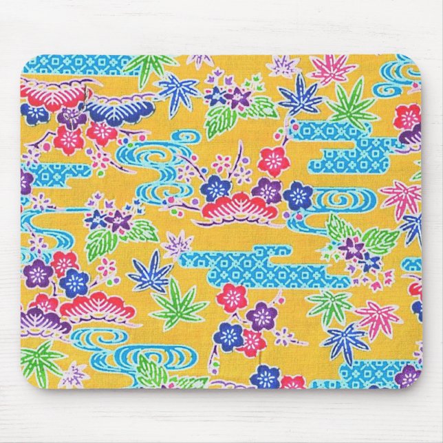 Bingata Gold Mousepad (Vorne)