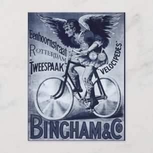 Bingham & Co. Velocipedes Postkarte