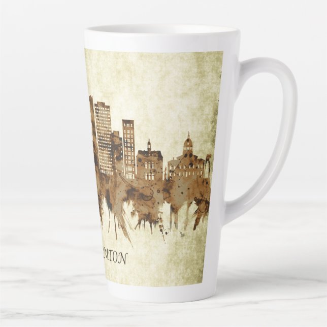 Binghamton New York Cityscape Milchtasse (Rechts)