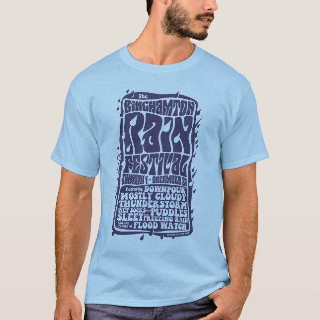 Binghamton Rain Festival T-Shirt (Vorderseite)