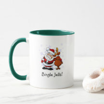 Bingle Jells Weihnachtsmann & Rudolph Holiday-Kaff