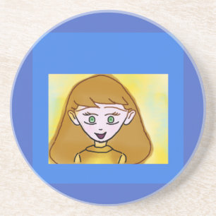 Bingo Anime Stephanie Sandstone Untersetzer