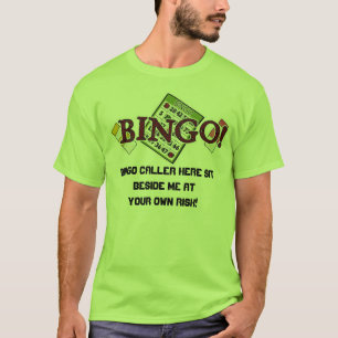 Bingo-Ansager T-Shirt