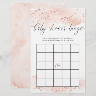 Bingo Aquarell Rose Goldpinke