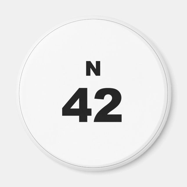 Bingo Ball N Magnet (Vorne)