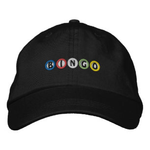 Bingo Balls Bestickte Kappe