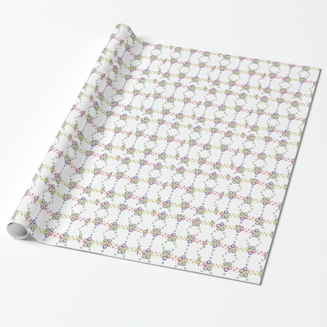 Bingo Balls Geschenkpapier (Ungerollt)