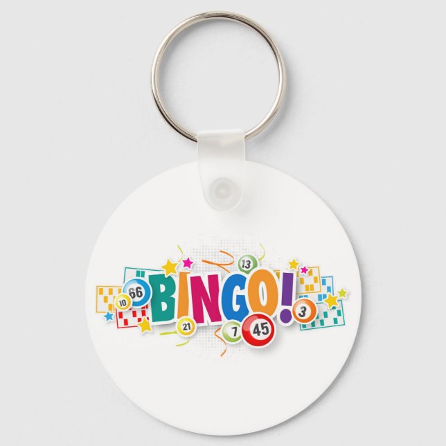 Bingo Blast Schlüsselanhänger (Vorderseite)