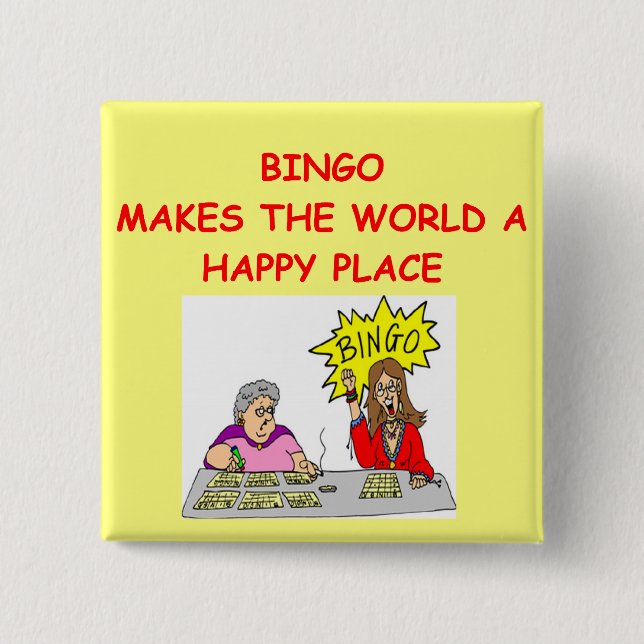 Bingo Button (Vorderseite)