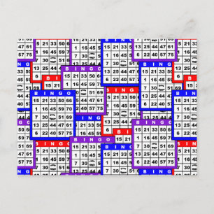 Bingo Cards Postkarte