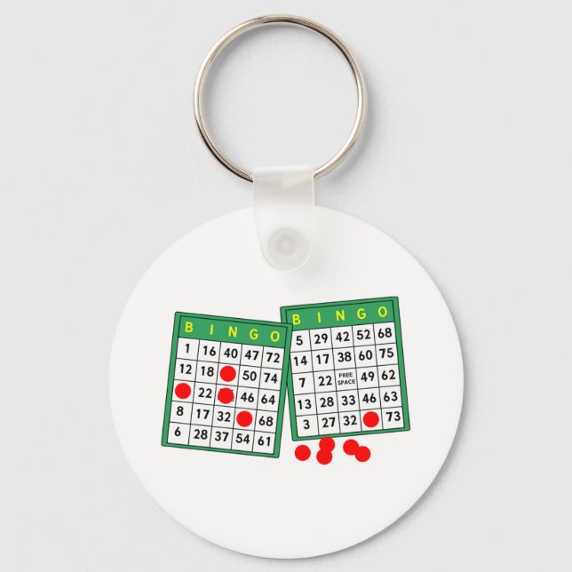 Bingo Cards Schlüsselanhänger (Vorderseite)