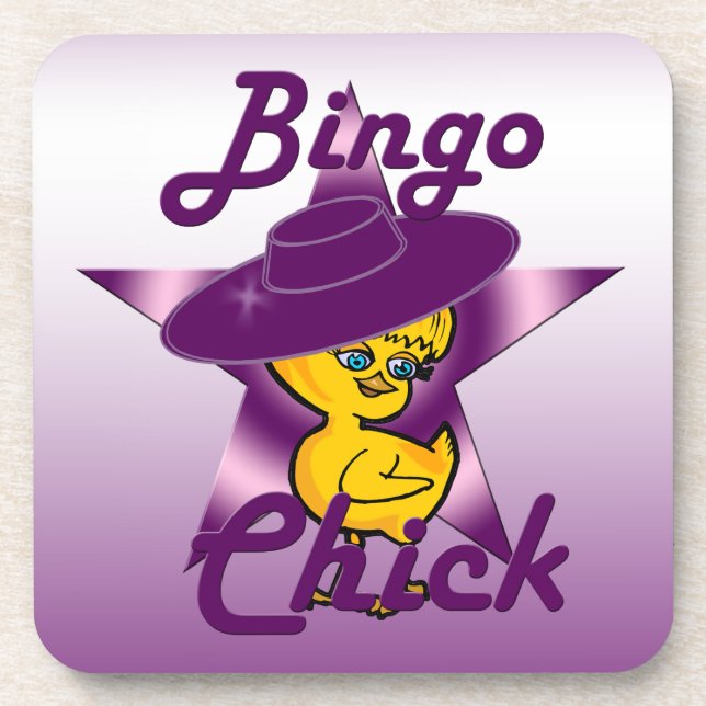 Bingo Chick #9 Untersetzer (Vorderseite)