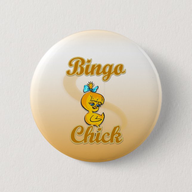 Bingo Chick Button (Vorderseite)