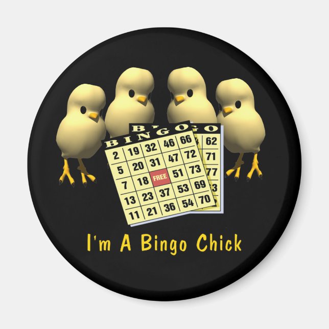 Bingo Chick Magnet (Vorne)