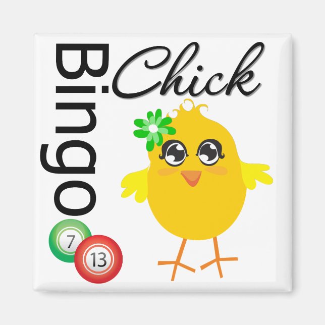 Bingo Chick Magnet (Vorne)