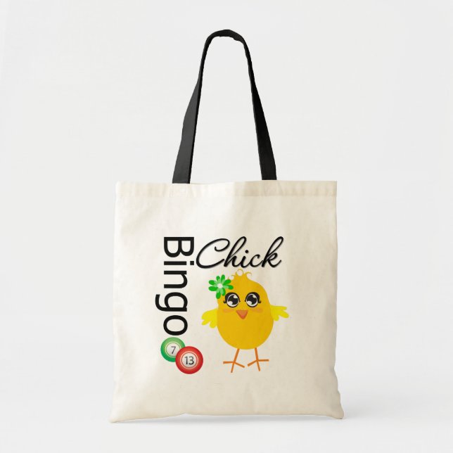Bingo Chick Tragetasche (Vorne)