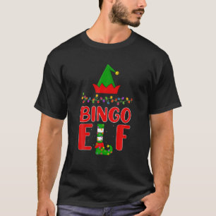 Bingo Elf Matching Family Lighting Weihnachten T-Shirt