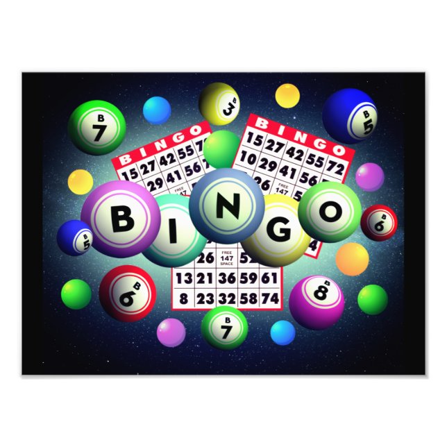 Bingo Fotodruck (Vorne)