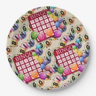 Bingo Fun Pappteller